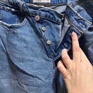 Abercrombie curve love the dad high rise jeans